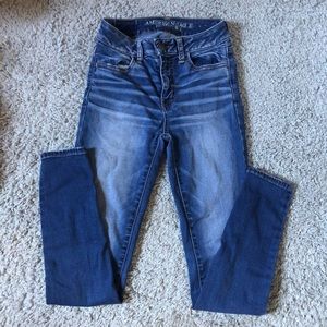 American eagle jeans size 0